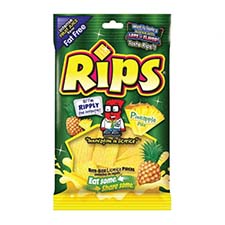Rips Bites Pineapple 4oz Bag
